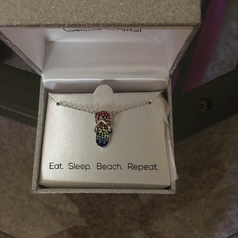 Flip flop necklace